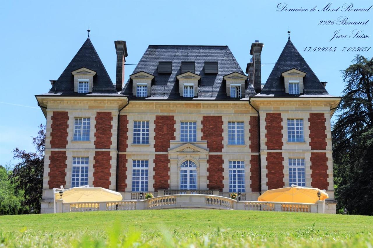 Отель Domaine De Mont-Renaud Boncourt Экстерьер фото